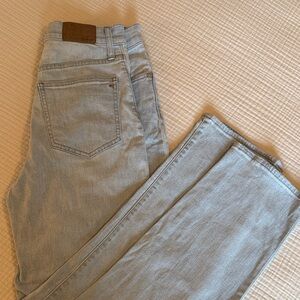 Madewell Light Blue Straight Leg Jeans